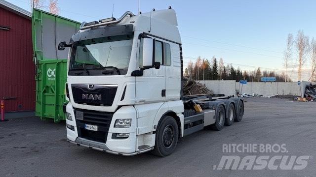 MAN TGX 35.580 Horgos rakodó teherautók