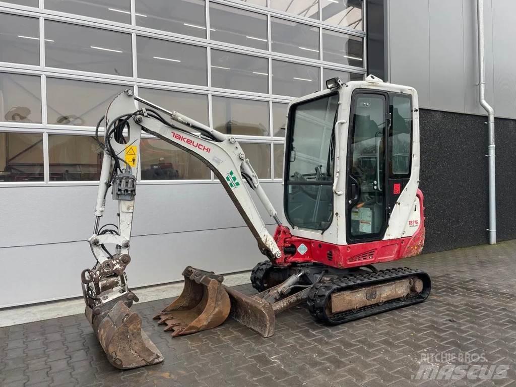 Takeuchi TB216 Mini kotrók < 7t
