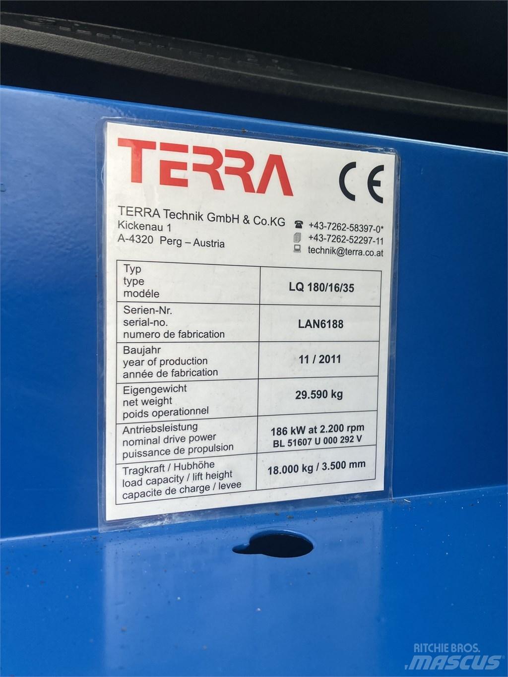 Terra LQ180/16/35 Oldalvillás targonca