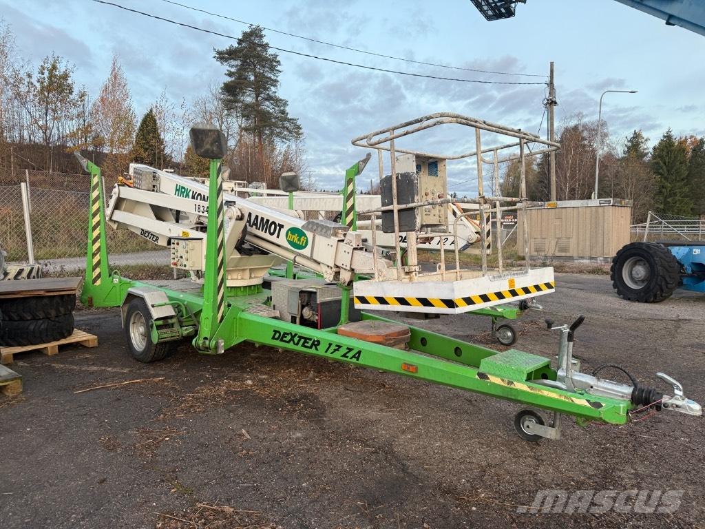 Dexter 17ZA Pótkocsira szerelt emelők és állványok