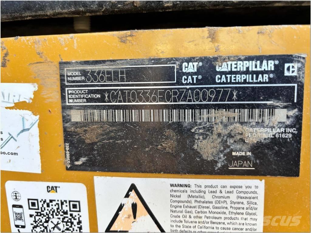 CAT 336 EL Lánctalpas kotrók