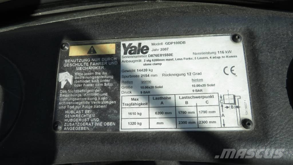 Yale GDP 100 DB Dízel targoncák