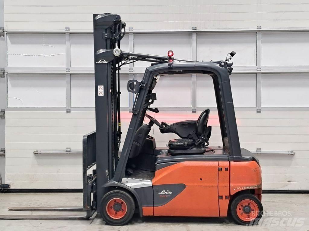 Linde E20PL-02 Elektromos targoncák