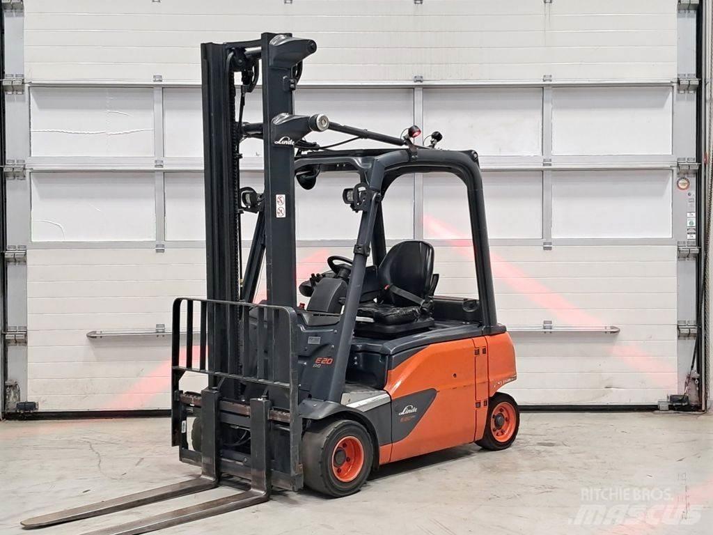 Linde E20PL-02 Elektromos targoncák