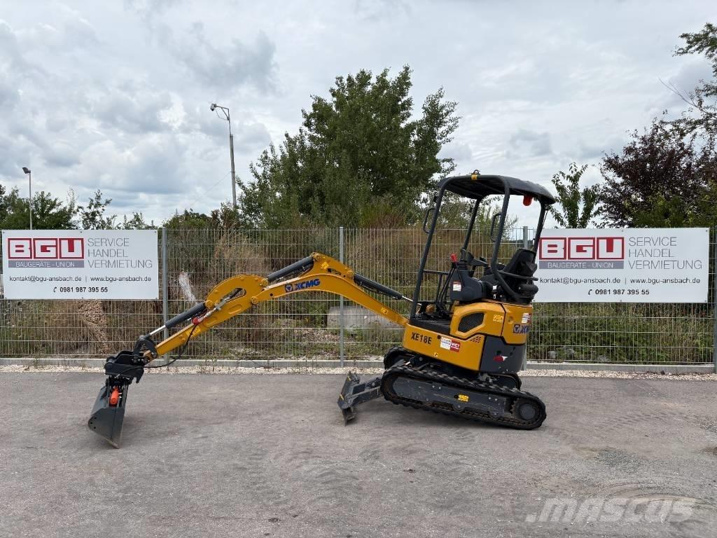 XCMG XE 18 E Mini kotrók < 7t