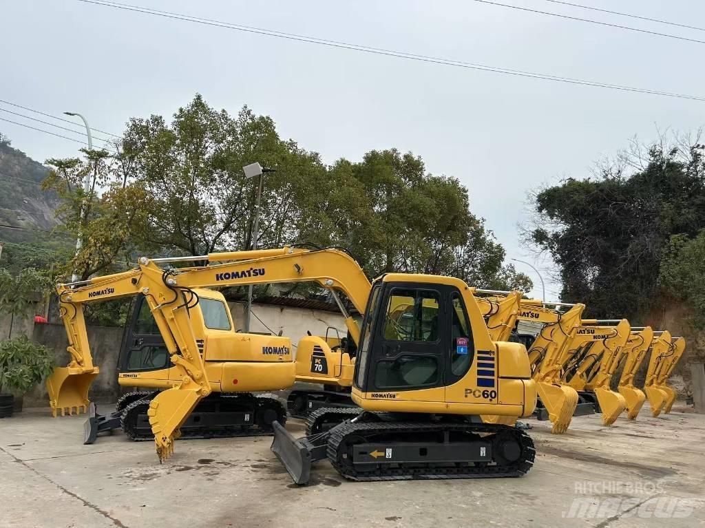 Komatsu PC 60-7 Mini kotrók < 7t