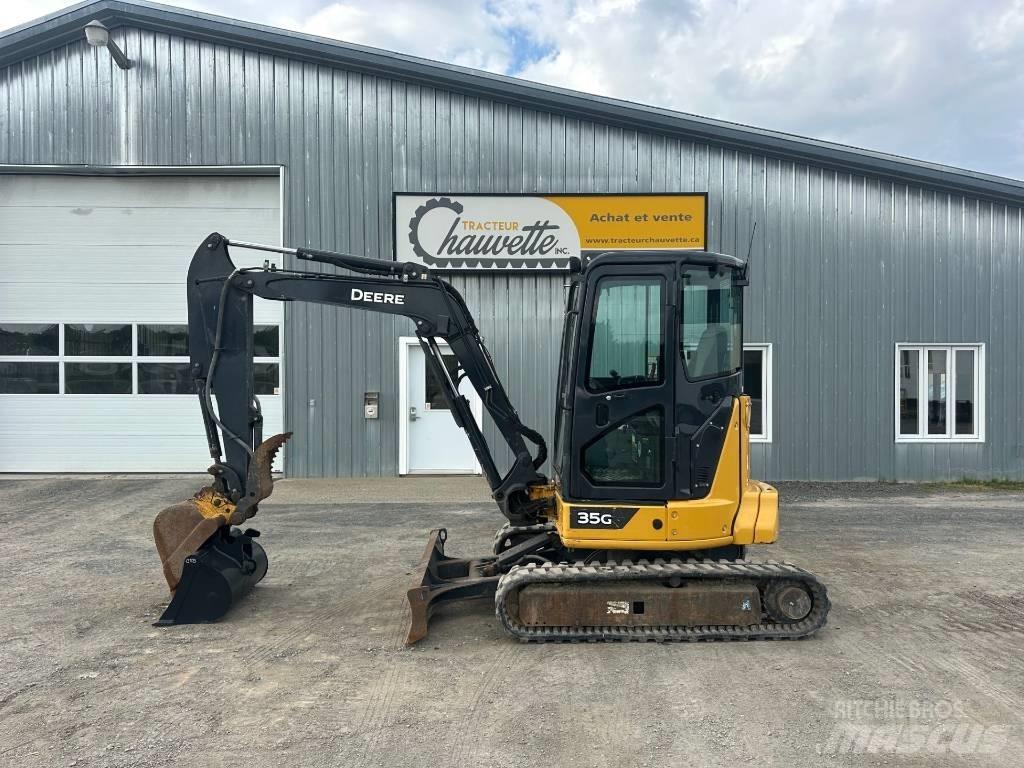 John Deere 35 G Lánctalpas kotrók