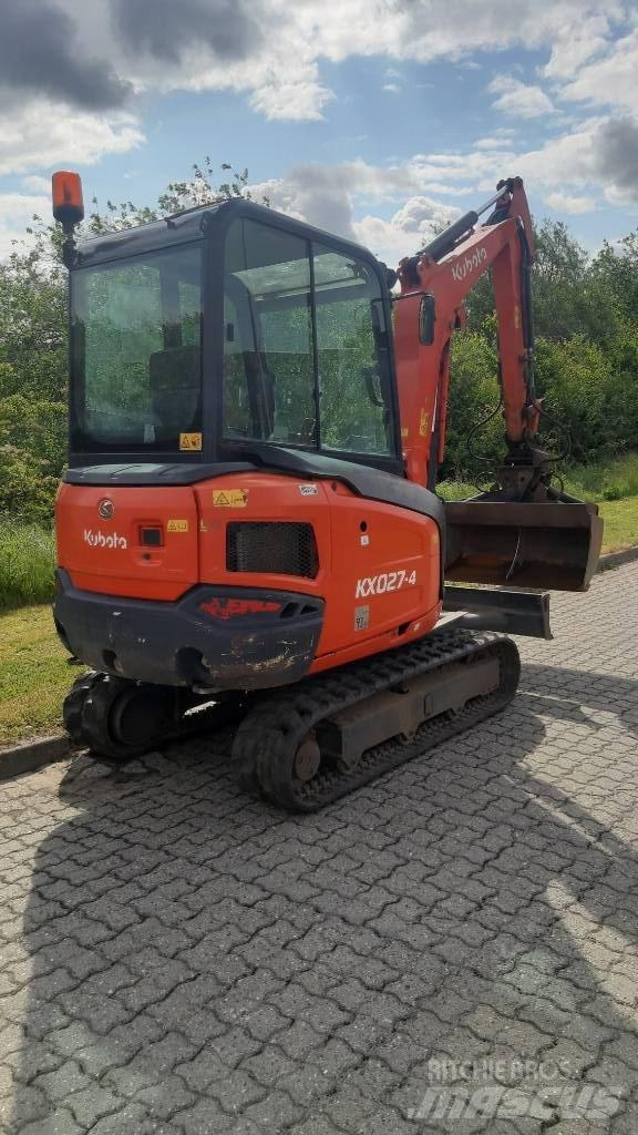 Kubota KX027-4 Mini kotrók < 7t