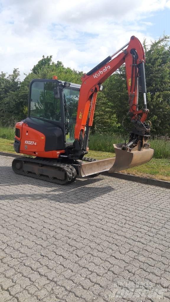 Kubota KX027-4 Mini kotrók < 7t