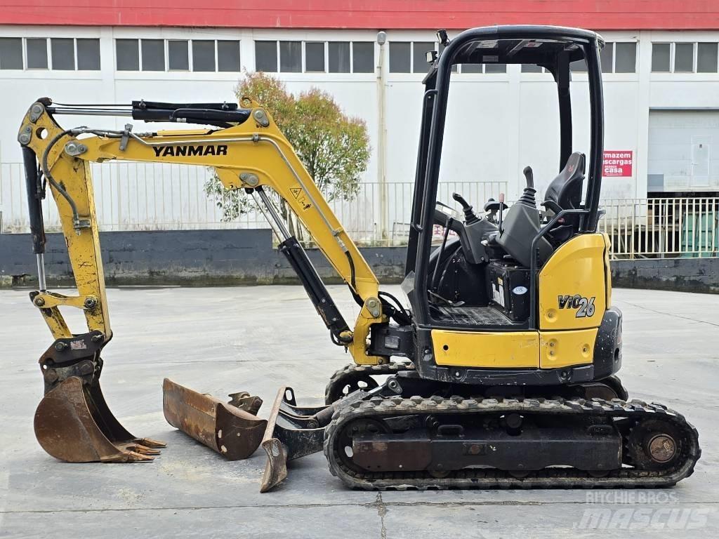 Yanmar VIO 26-6 Mini kotrók < 7t