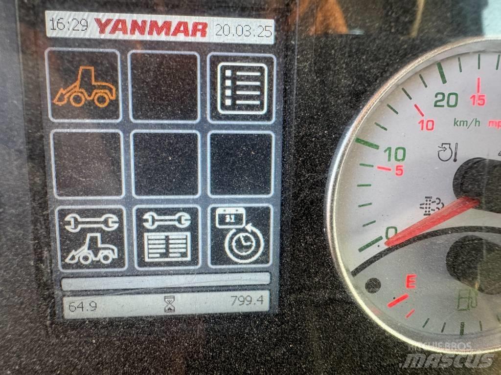 Yanmar V 120 Gumikerekes homlokrakodók
