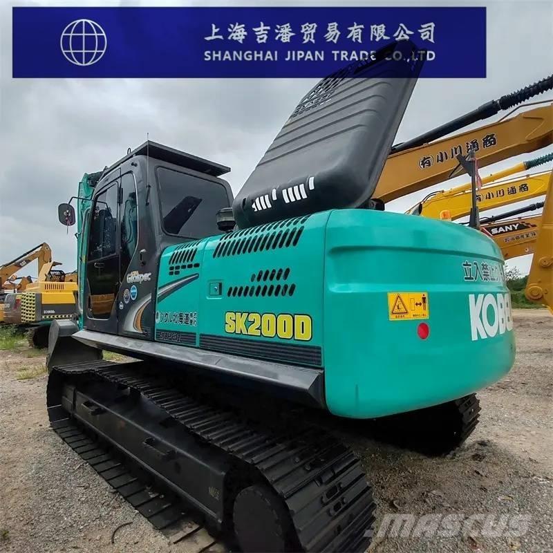 Kobelco SK 200 Lánctalpas kotrók