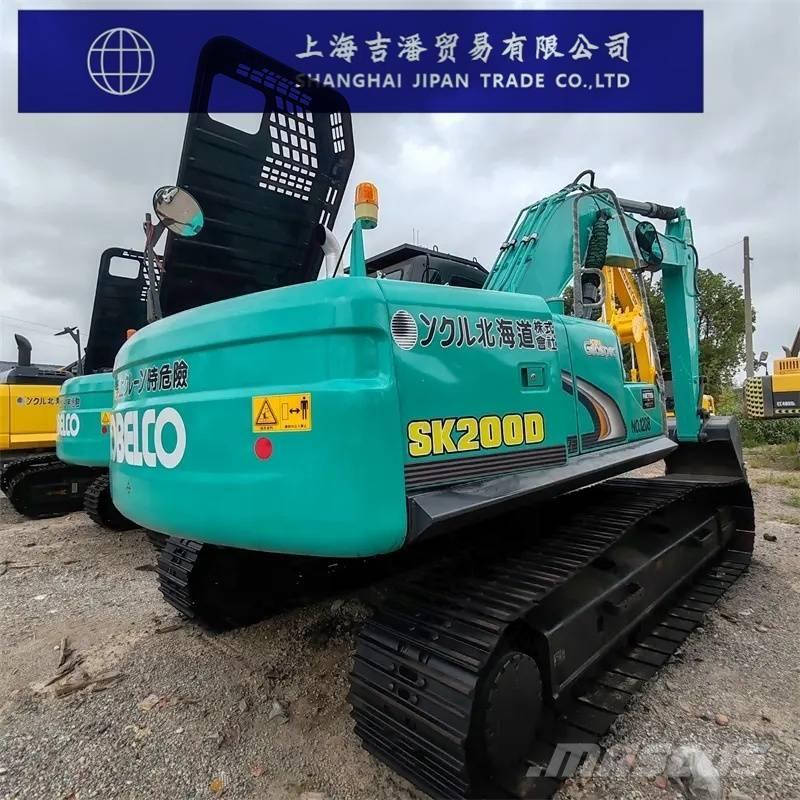 Kobelco SK 200 Lánctalpas kotrók