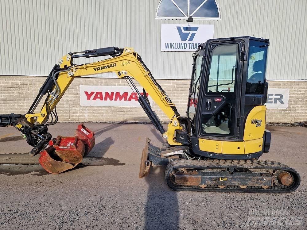 Yanmar Vio 33 Mini kotrók < 7t