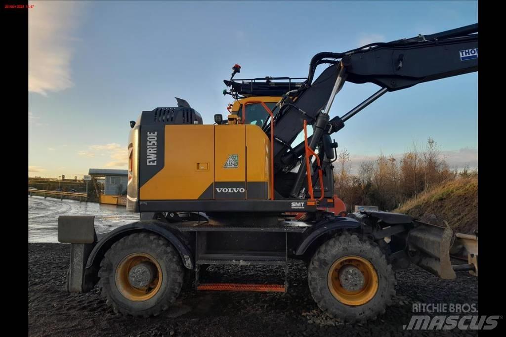 Volvo EWR 150 E Gumikerekes kotrók