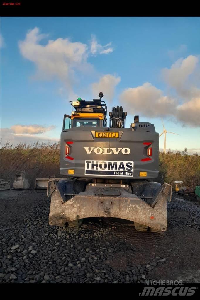 Volvo EWR 150 E Gumikerekes kotrók