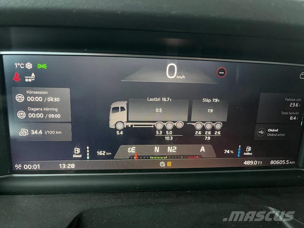 Volvo FH16 550 8x4 Billenő teherautók