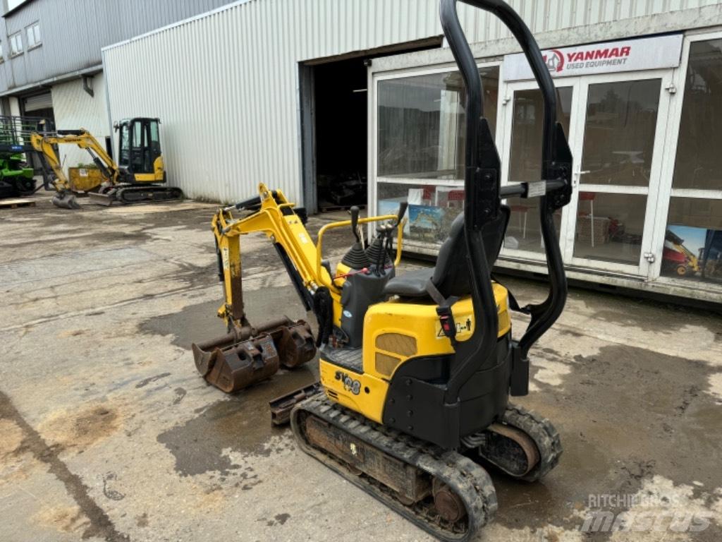 Yanmar SV08 (1C088) Mini kotrók < 7t