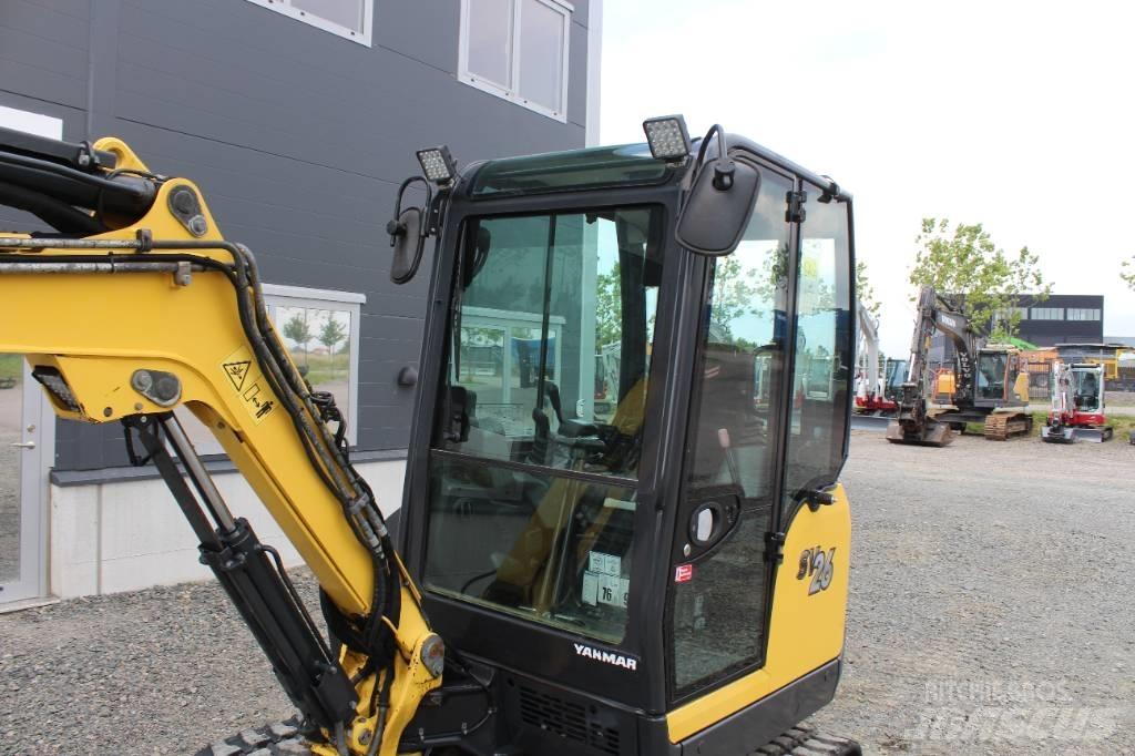 Yanmar SV 26 Mini kotrók < 7t