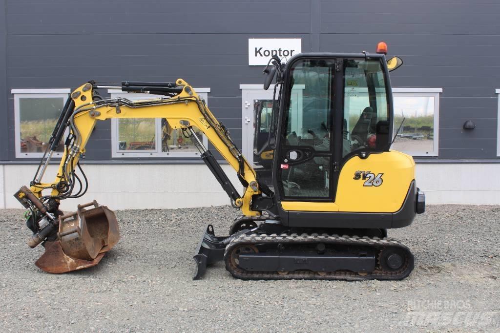 Yanmar SV 26 Mini kotrók < 7t