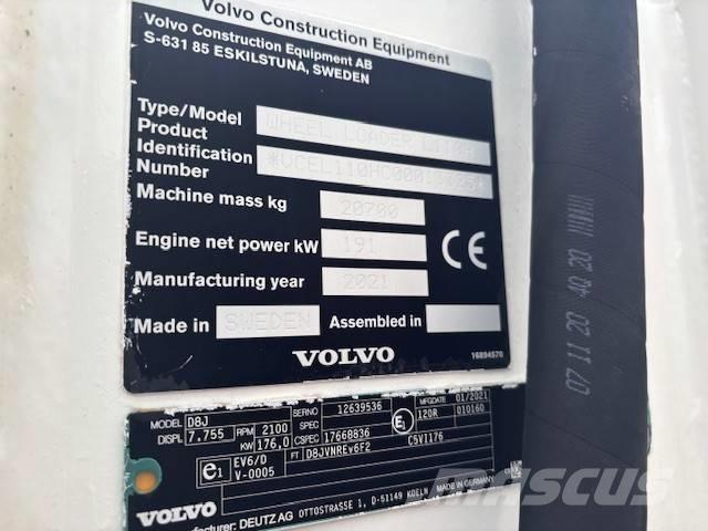 Volvo Radlader L110H Gumikerekes homlokrakodók