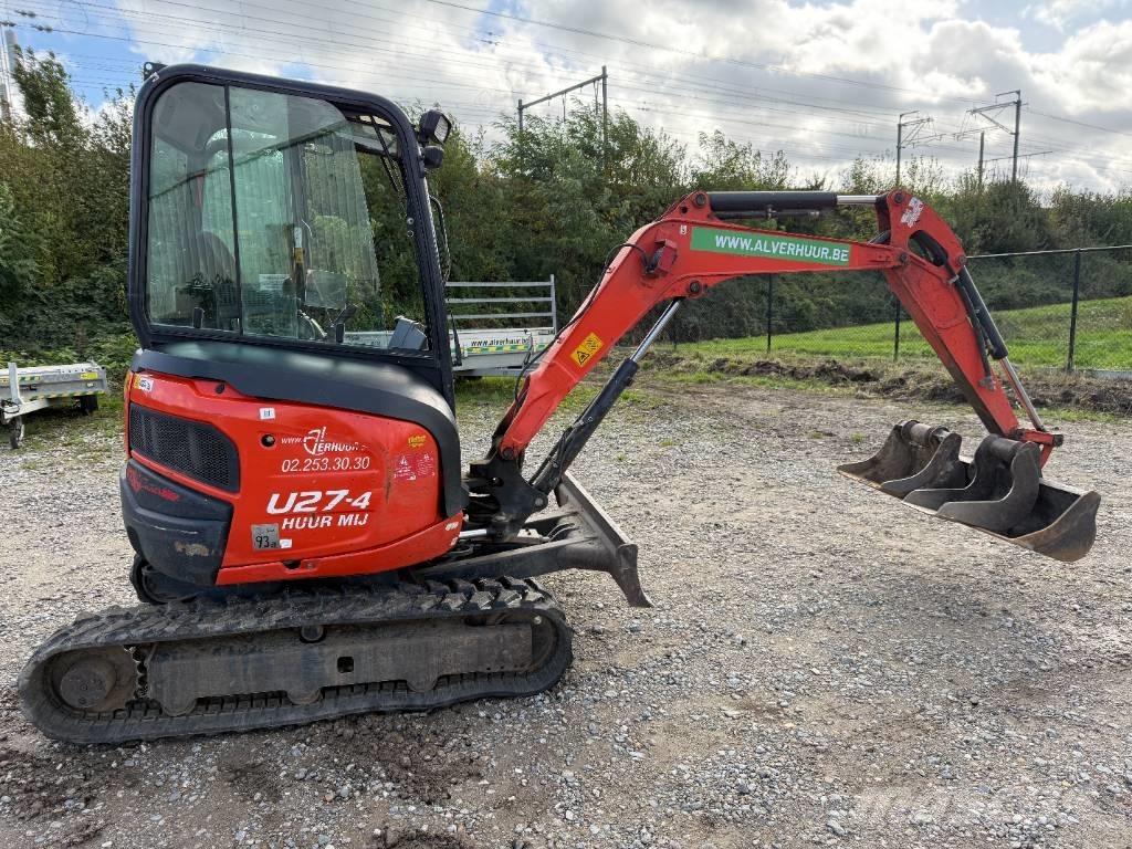 Kubota U 27-4 Mini kotrók < 7t