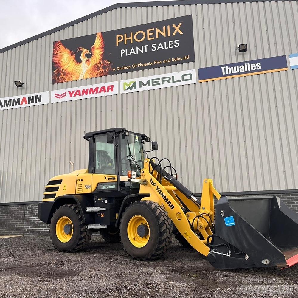 Yanmar V 120 Gumikerekes kotrók