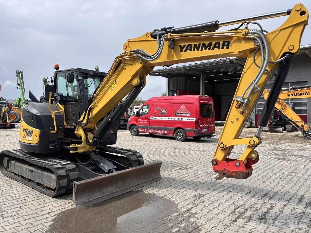 Yanmar VIO 80-2PB Közepes (midi) kotrók 7 t - 12 t