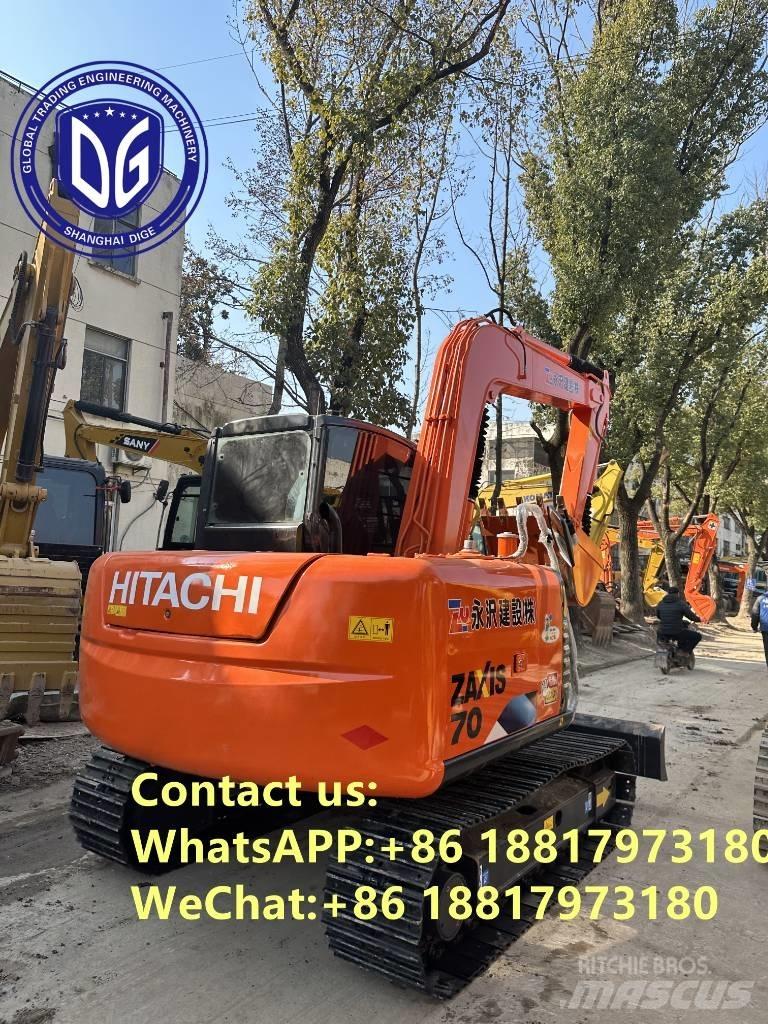 Hitachi ZX 70 Mini kotrók < 7t