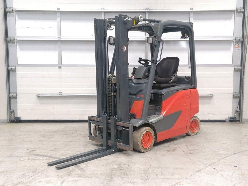 Linde E16PH-02 Elektromos targoncák