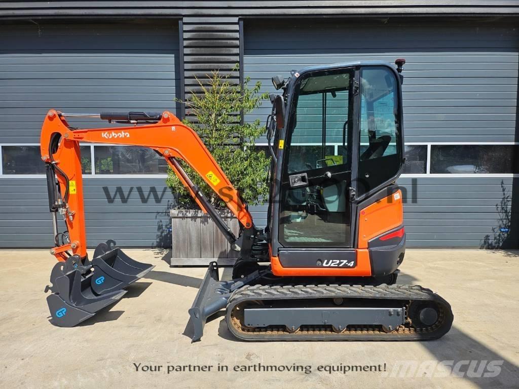 Kubota U 27-4 Mini kotrók < 7t