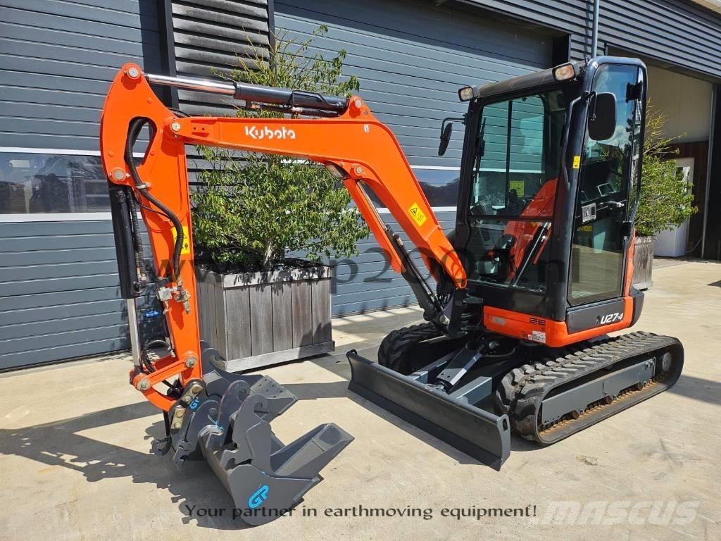 Kubota U 27-4 Mini kotrók < 7t