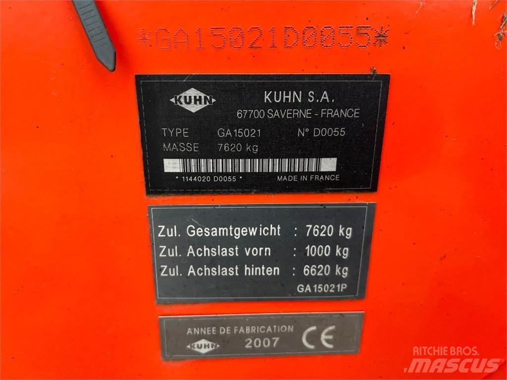 Kuhn GA 15021 Rendkészítő Kombájnok