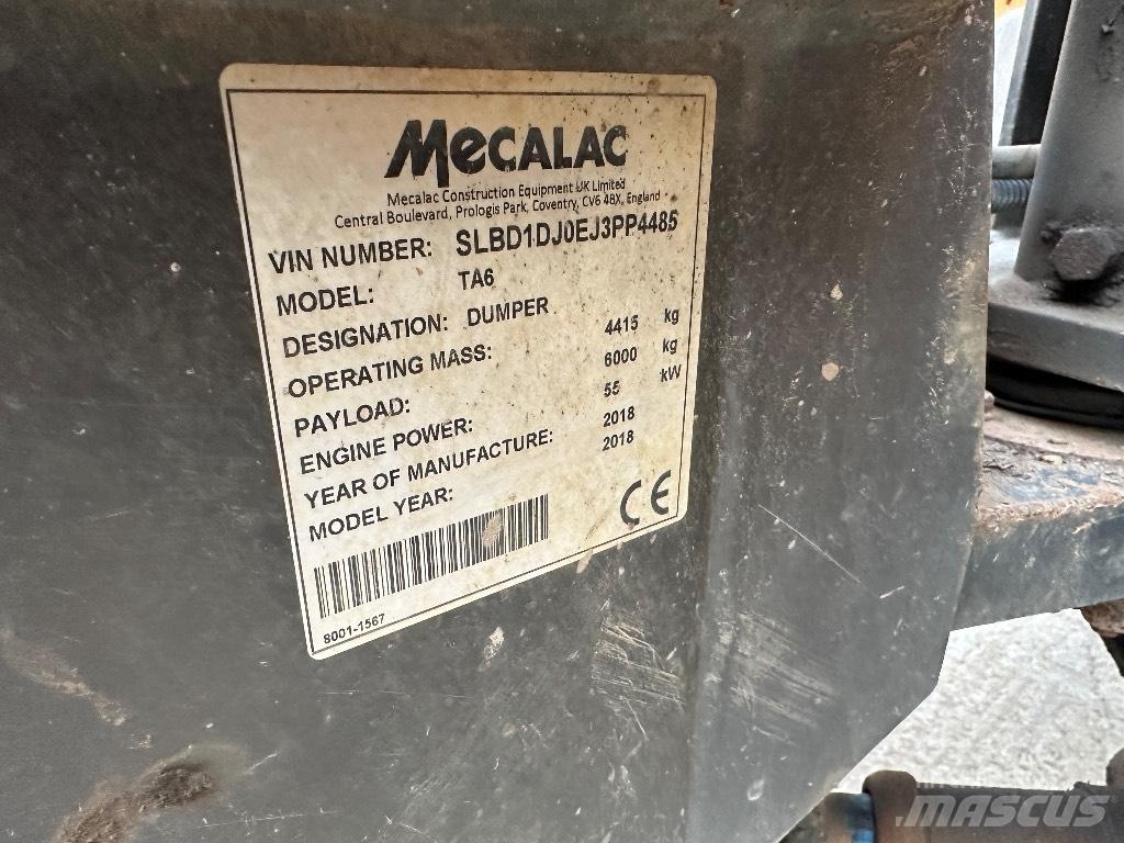 Mecalac TA 6 Mezei dömperek