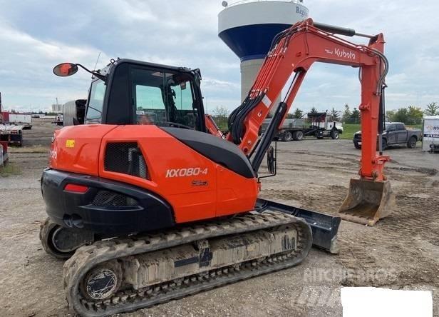 Kubota KX080-4S2 Lánctalpas kotrók