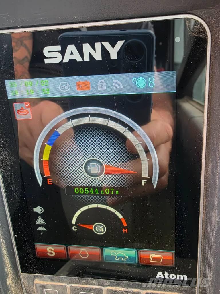 Sany SY 35 U Mini kotrók < 7t