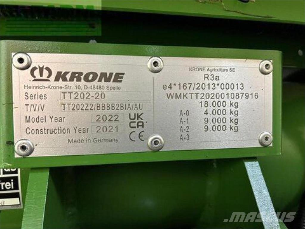 Krone mx 370 gl Gabona átrakó kocsik