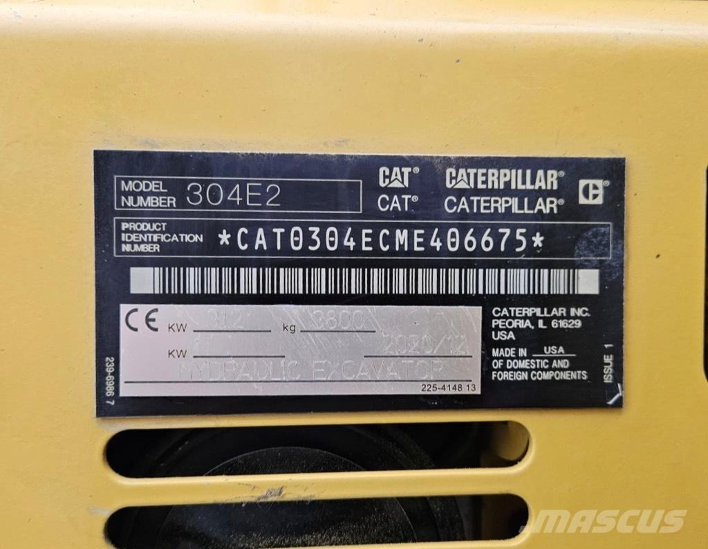 CAT 304 E 2 Mini kotrók < 7t