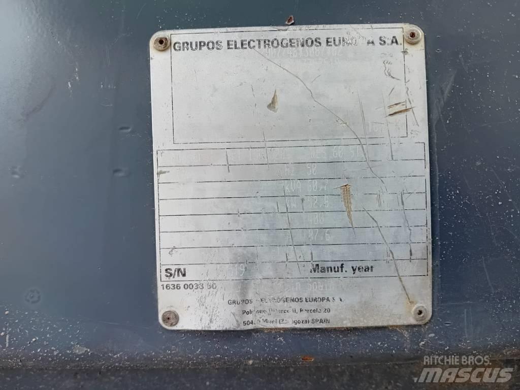 Atlas Copco QES60 Dízel áramfejlesztők