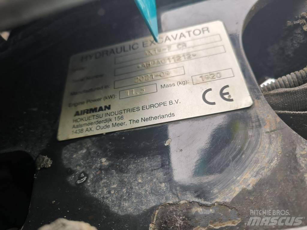 Airman AX19 Mini kotrók < 7t