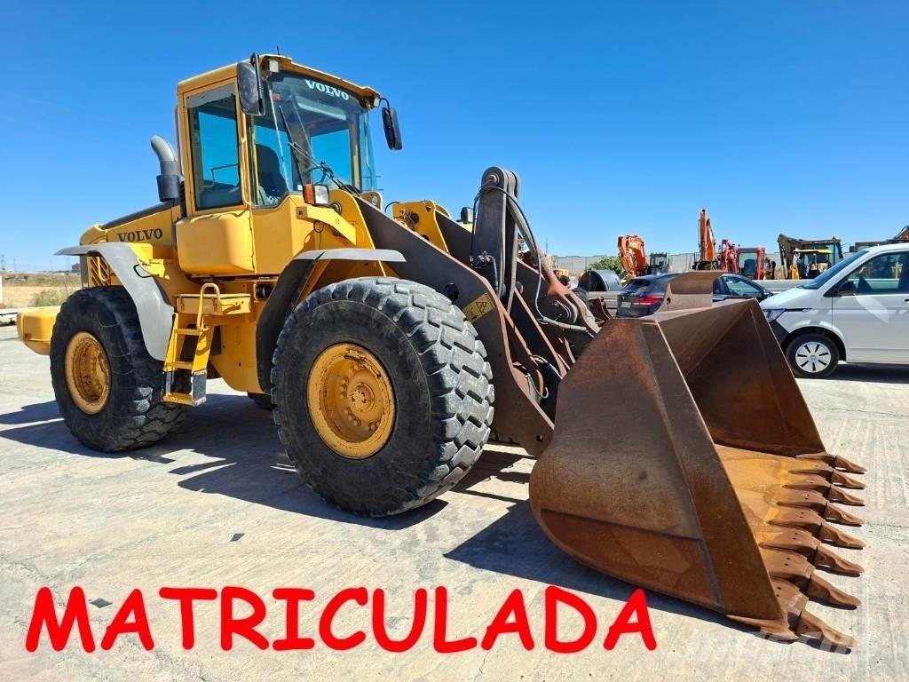 Volvo L 110 E Gumikerekes homlokrakodók