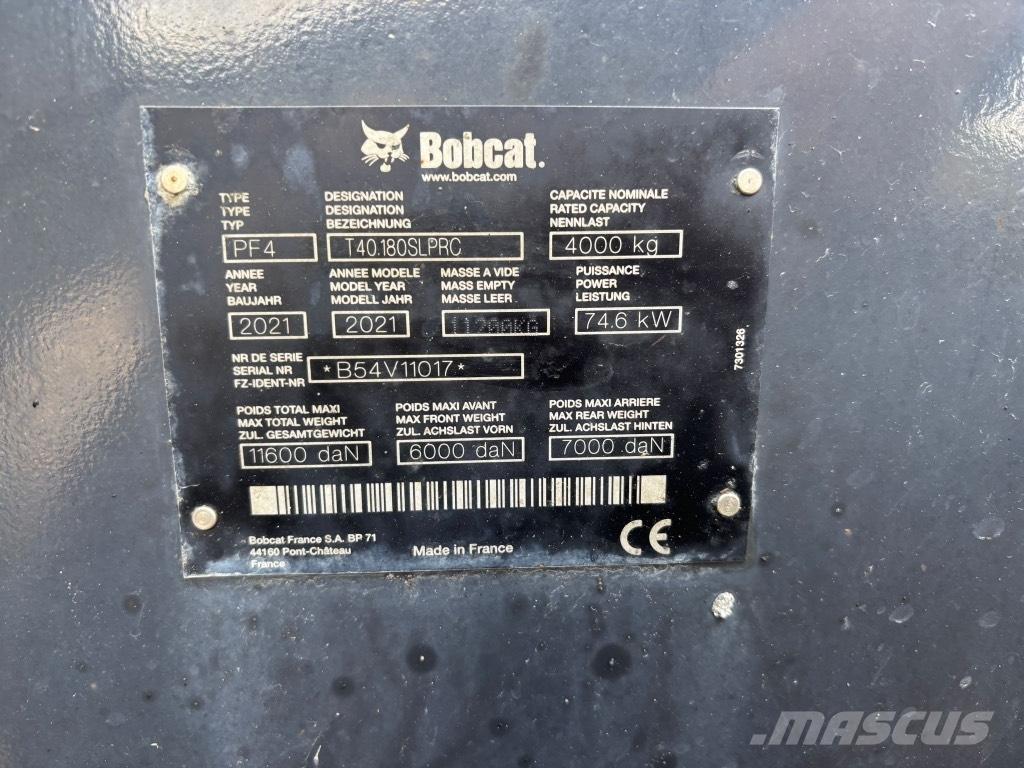 Bobcat T 40.180 Teleszkópos rakodók