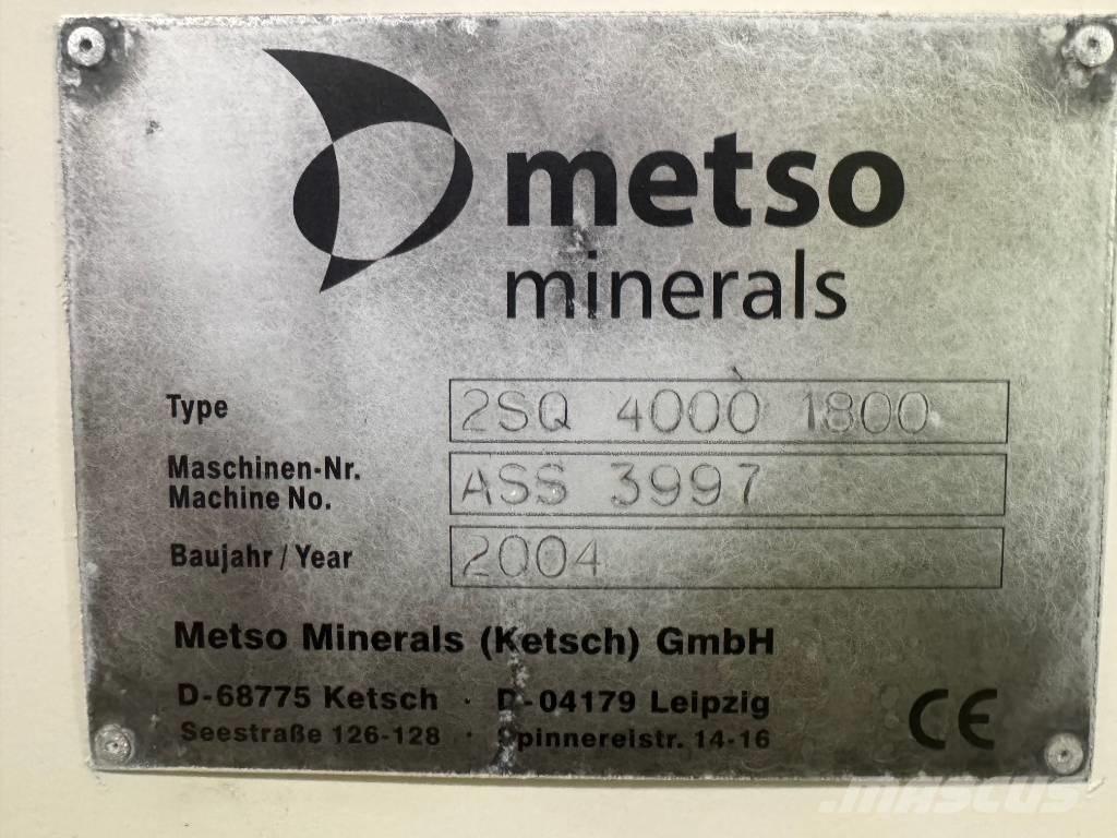 Metso 2SQ 4000 1800 Osztályozó berendezések