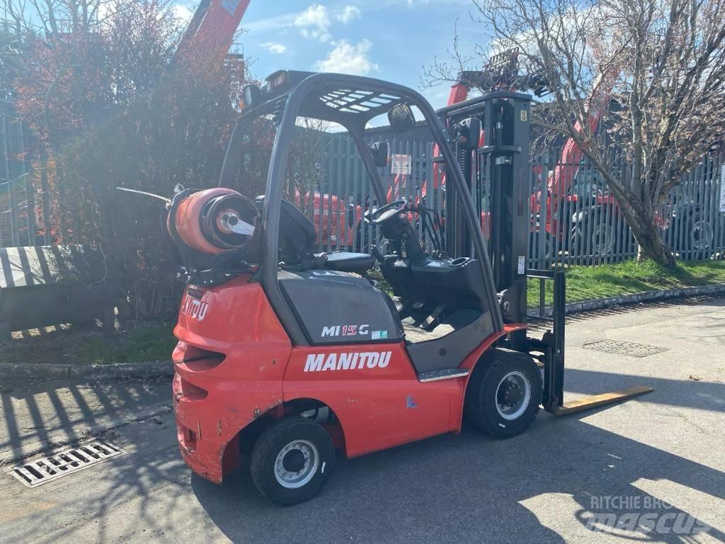 Manitou MI 15 G Gázüzemű targoncák