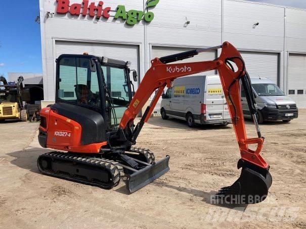 Kubota KX027-4 Mini kotrók < 7t