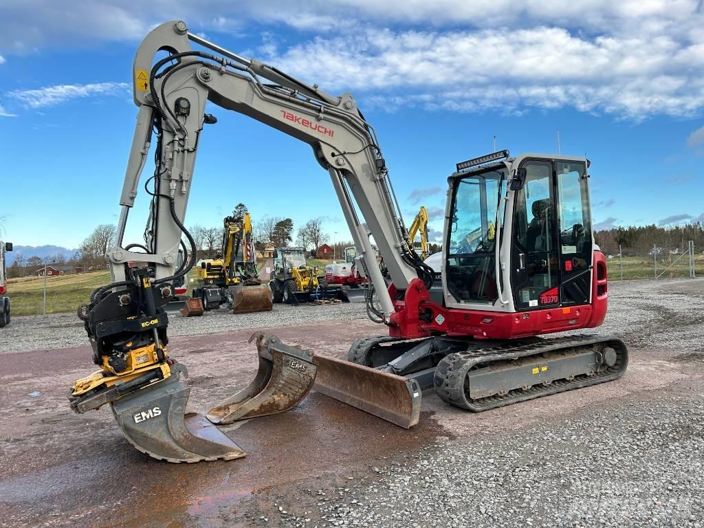 Takeuchi TB370 Mini kotrók < 7t