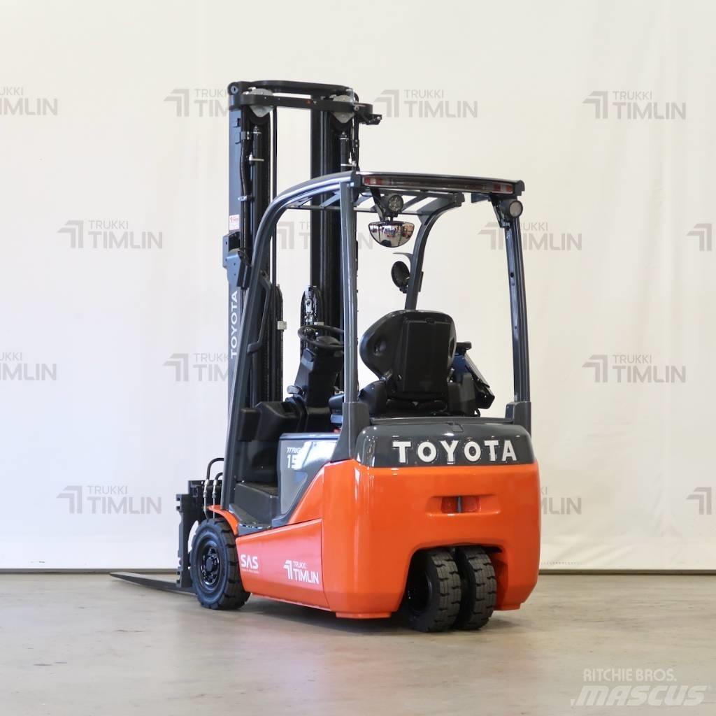 Toyota 8FBE15T Elektromos targoncák