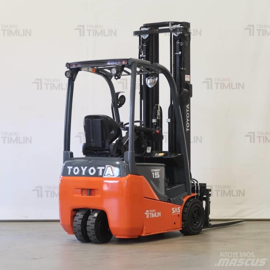 Toyota 8FBE15T Elektromos targoncák