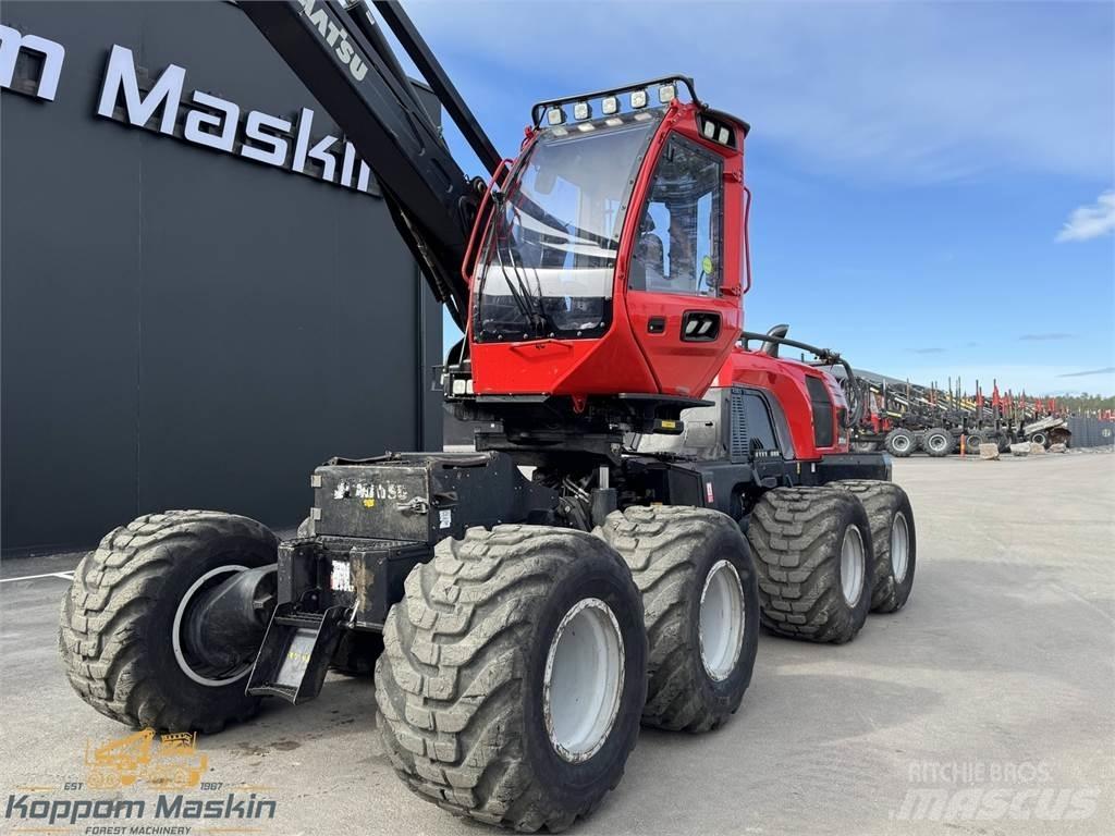 Komatsu 901XC Betakarítók