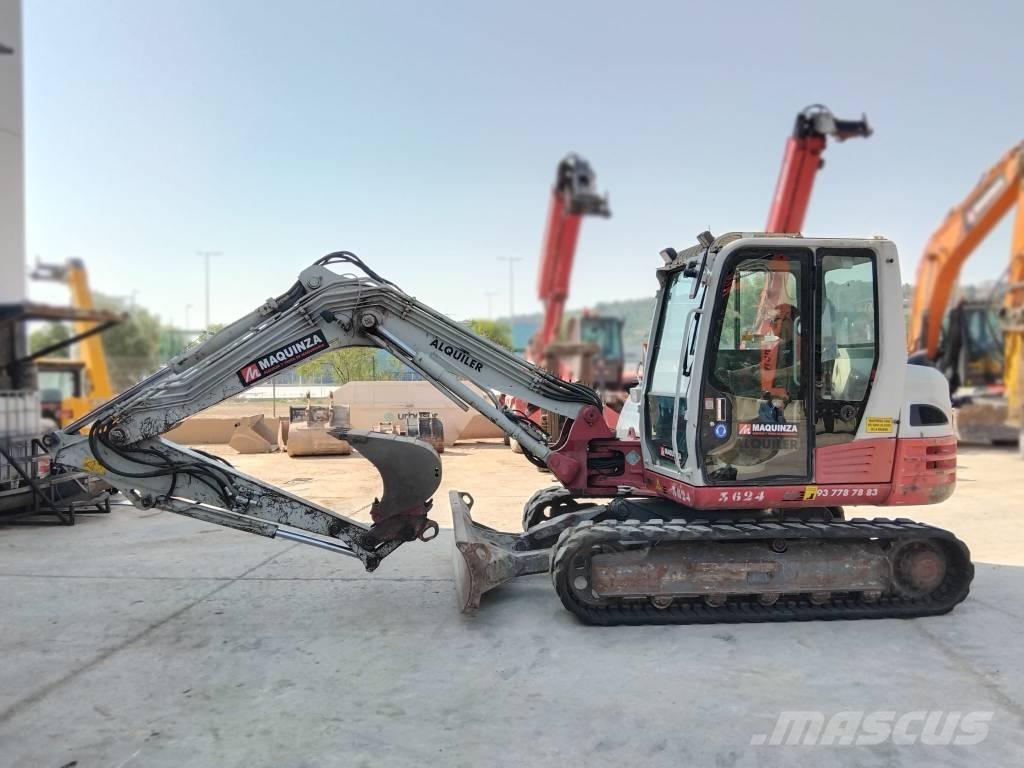 Takeuchi TB290 Mini kotrók < 7t